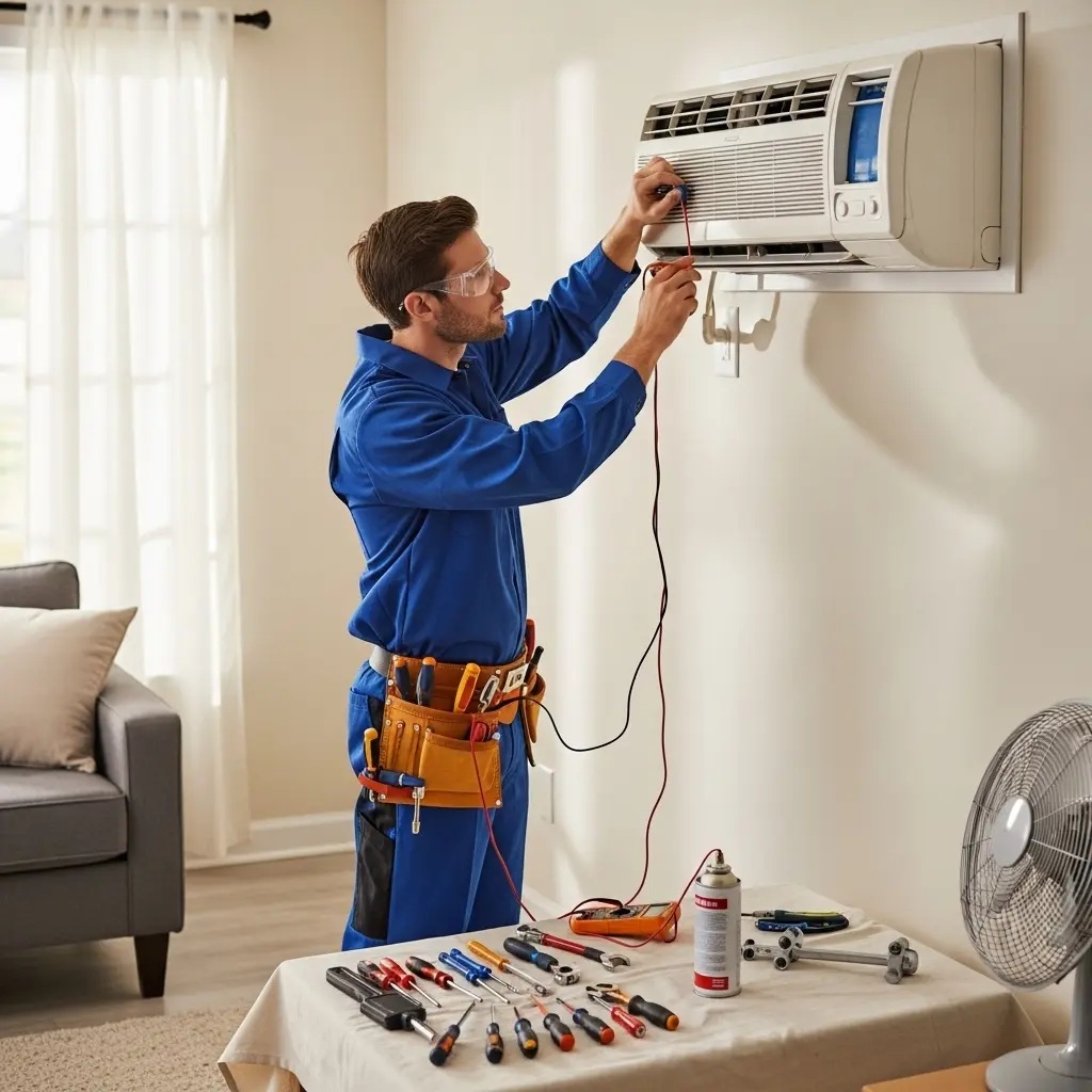 Soma York York klima gaz dolumu ve bakım – Enerji verimliliği artırıldı. - Teknik servis örneği